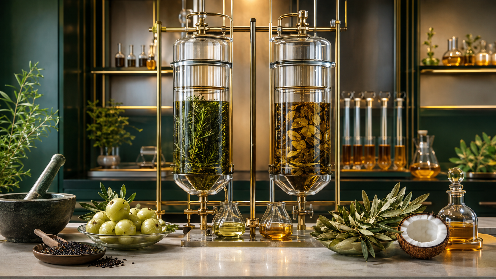 Botanical leaves and extraction research