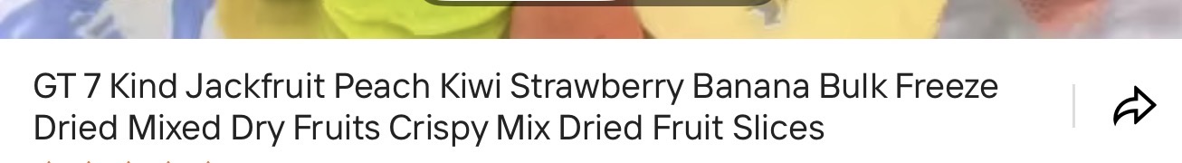Bulk freeze-dried mixed fruit product description