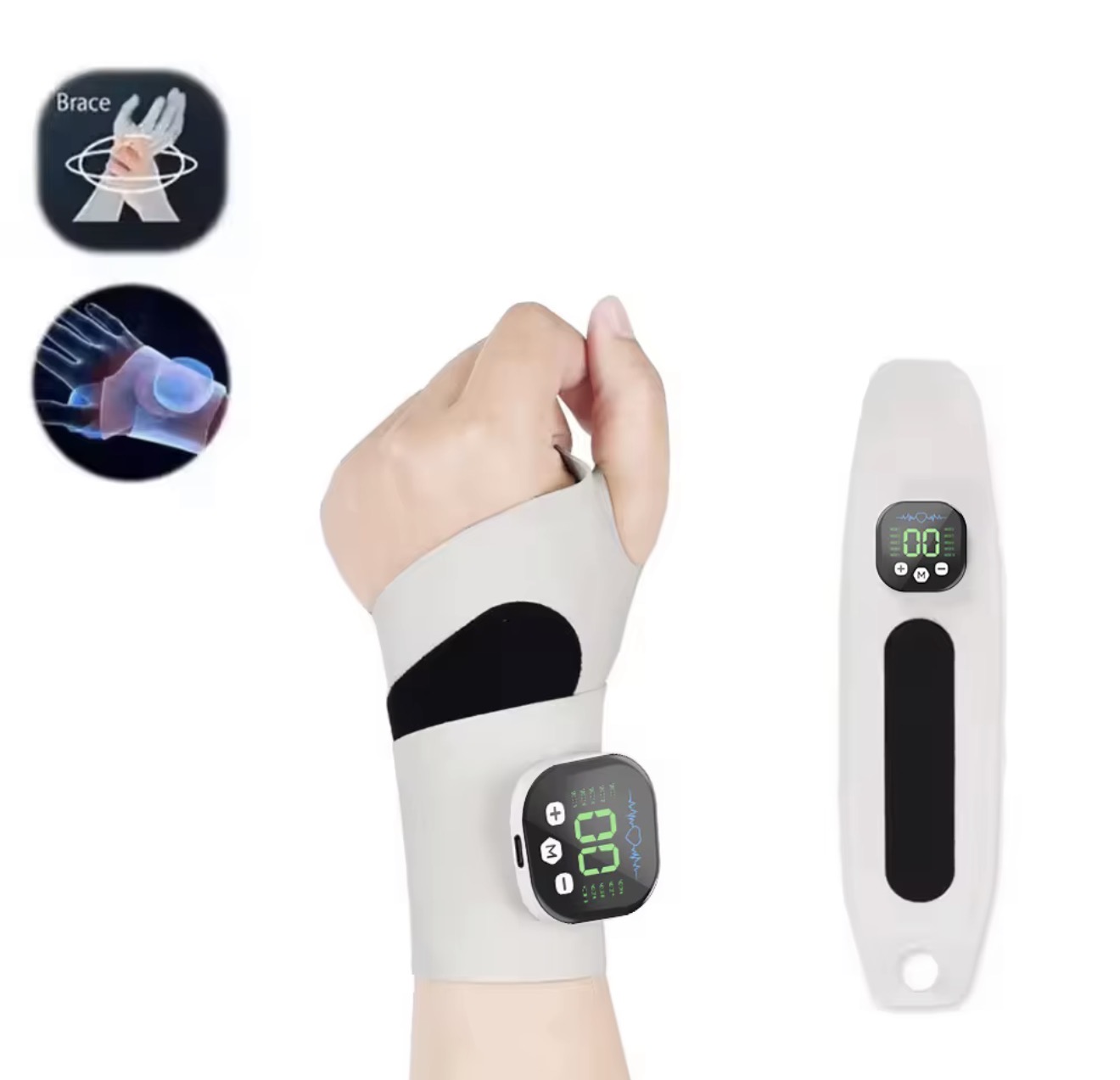 EMS hand and wrist support device
