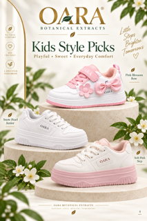 OARA children's sneaker style collection