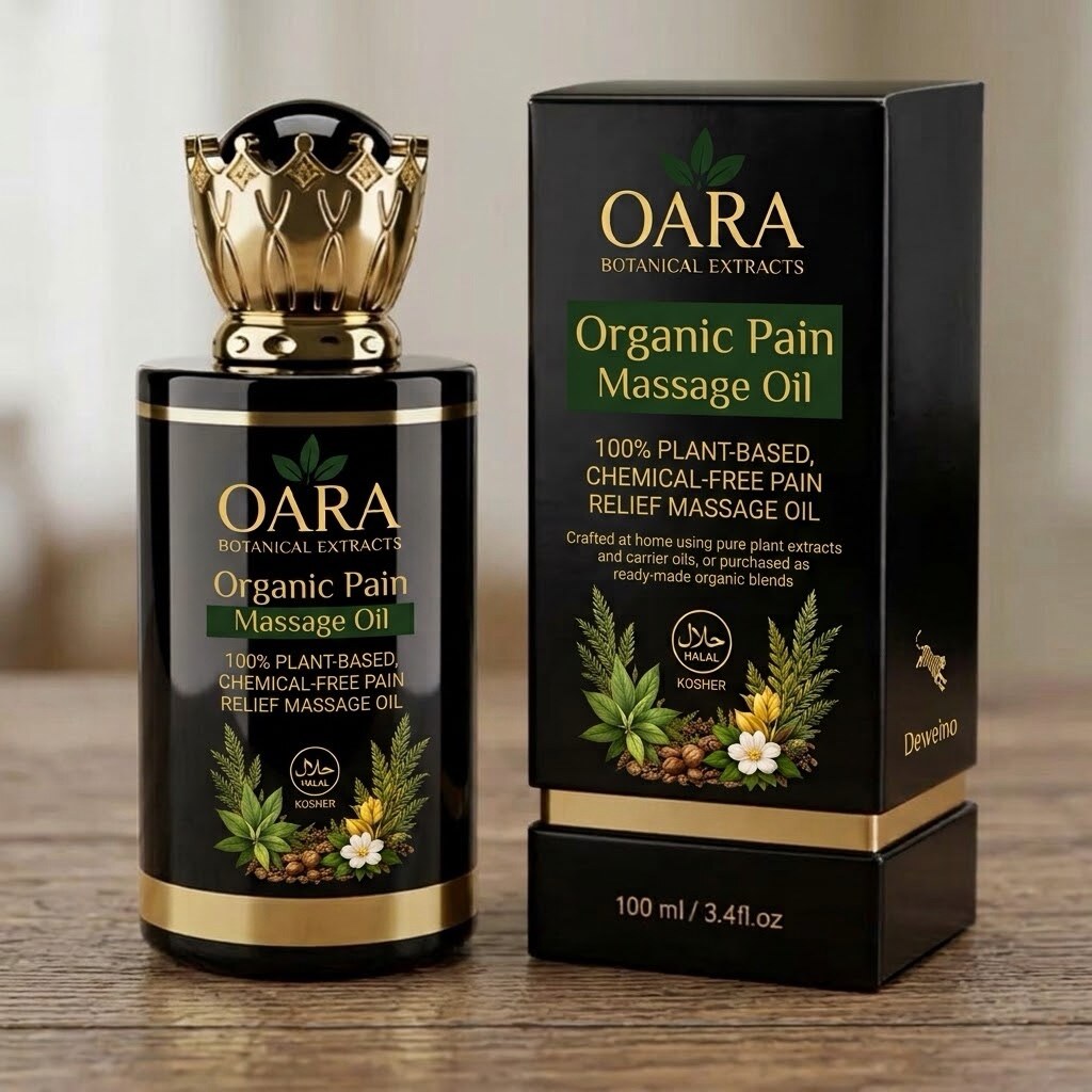OARA botanical body and joint massage oil