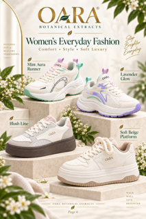 OARA women's everyday fashion sneakers